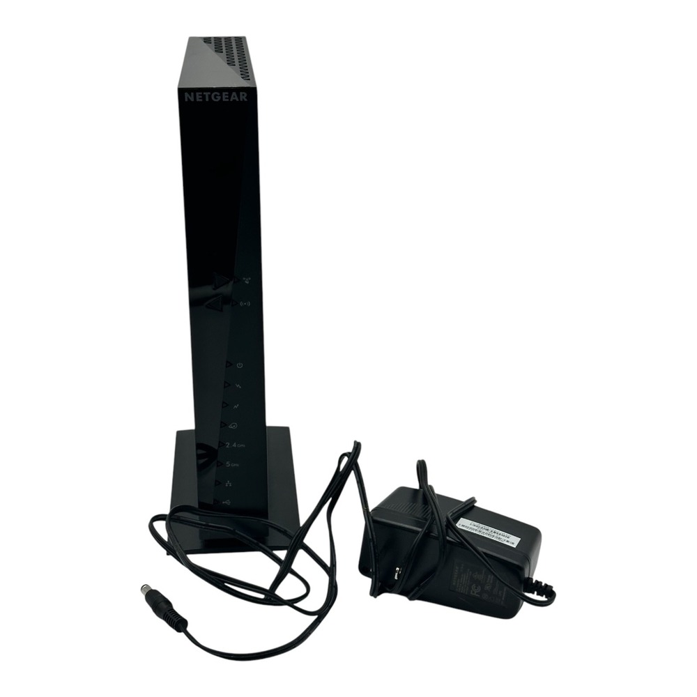 Netgear AC1750 Wireless Cable Gateway Modem Router C6300v2 Black